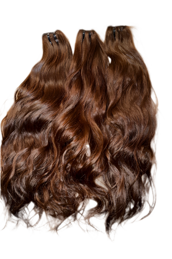 Ginger brown Raw SEA Hair
