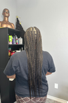 Knotless braids