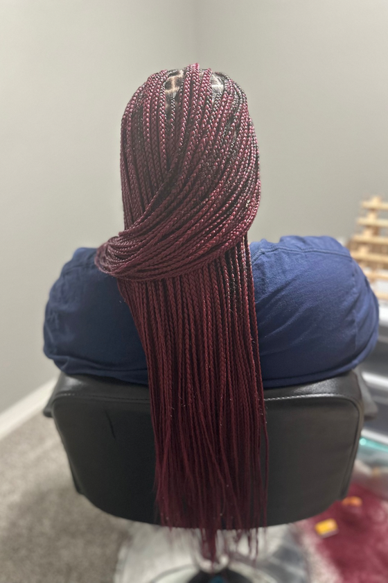 Knotless braids
