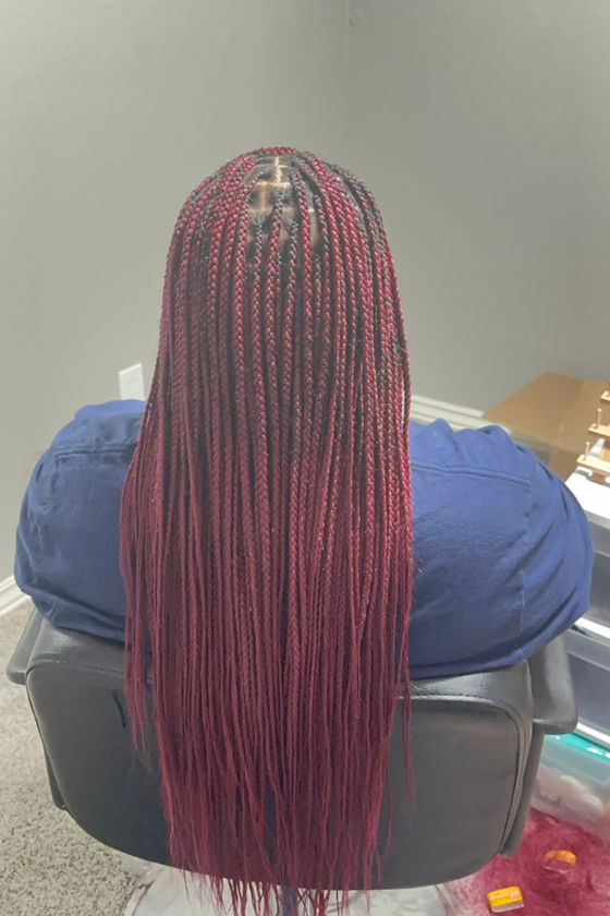 Knotless braids