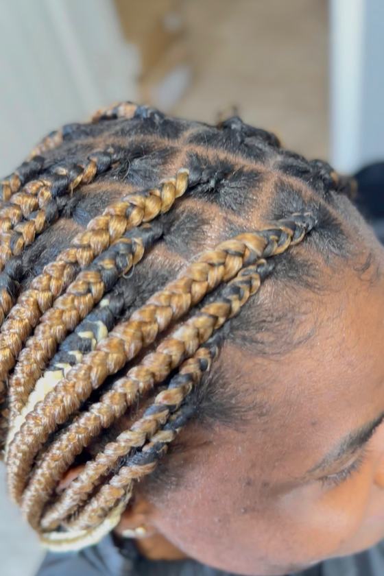 Knotless braids