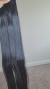 Jet Black Bust down 32 INCHES